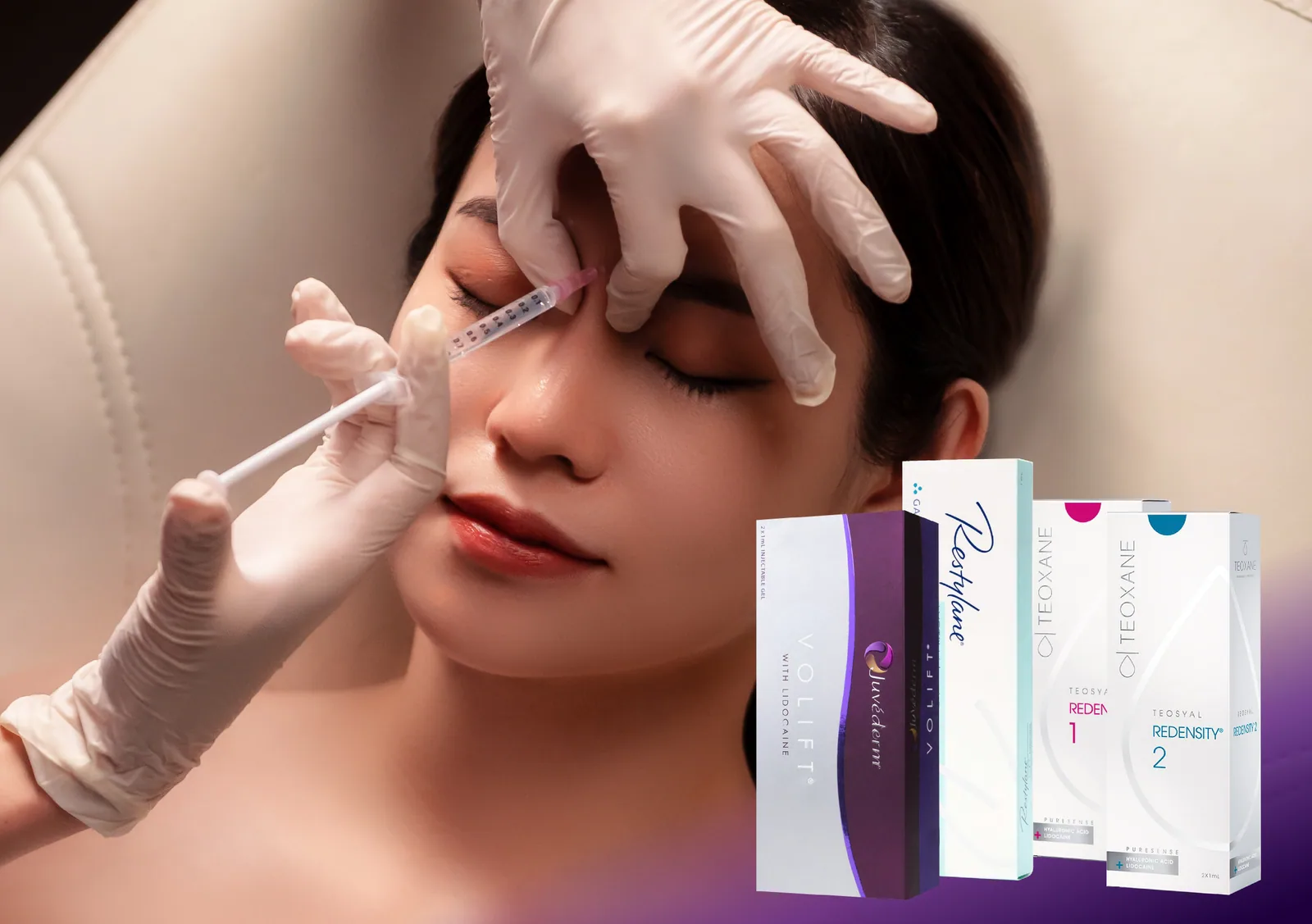 Dermal Filler treatment at Clinic RX