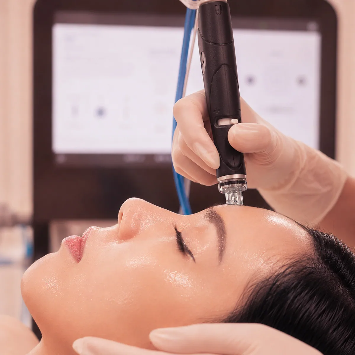 Hydrafacial treatment step 3