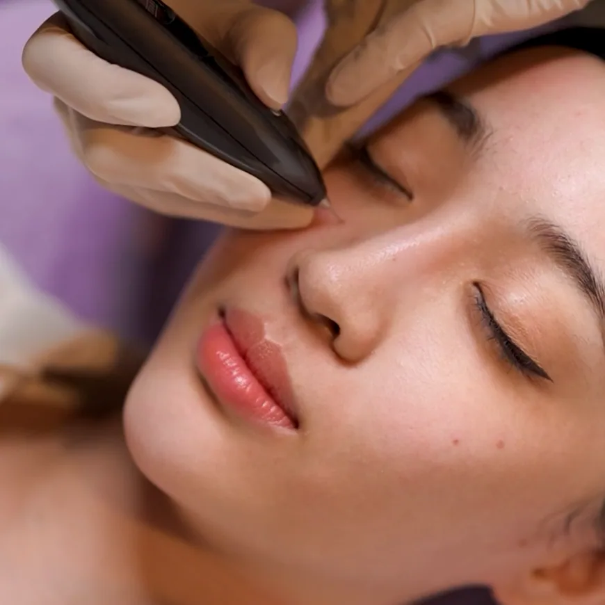 Milia & Mole Removal treatment step 4