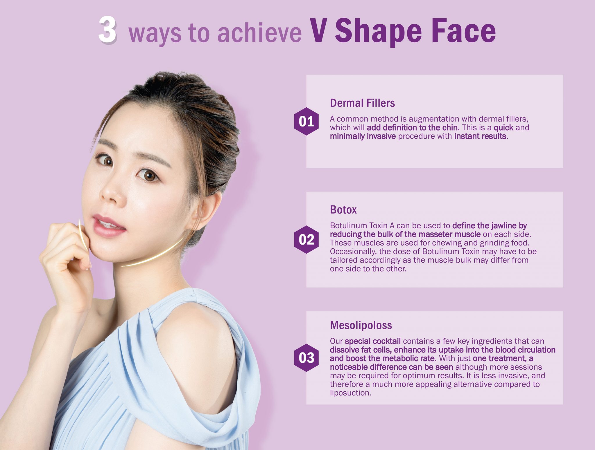 7 Treatments to Get a V-Shaped Face, v face